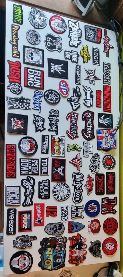 Patches de Bandas Filmes e Séries 1/2