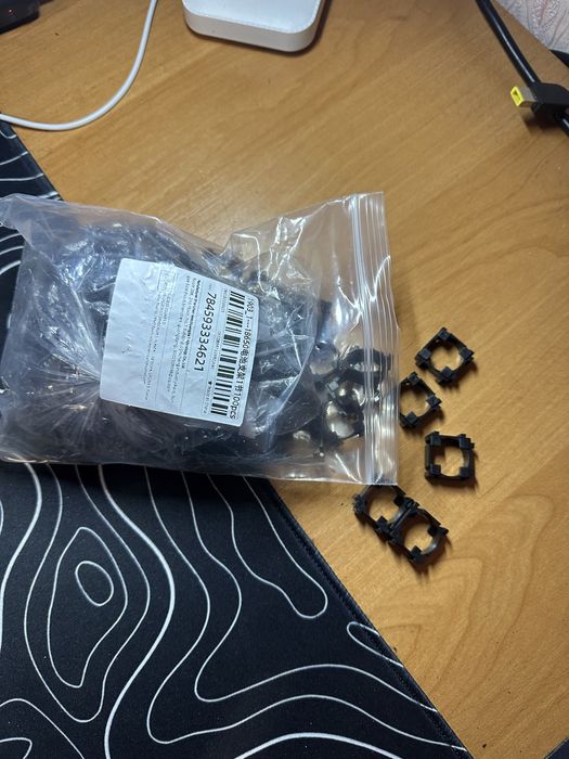 Holder держатель коннектор 18650 100шт