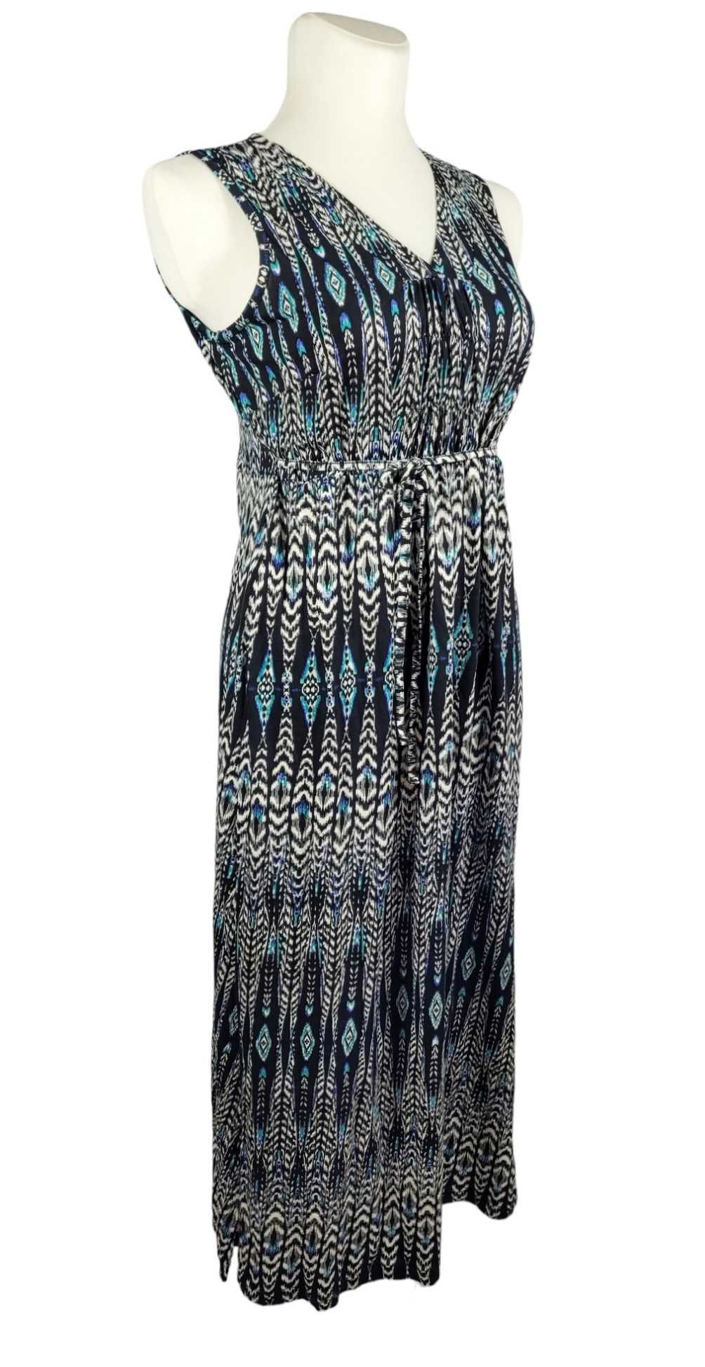 Nowa długa sukienka wzór 42,XL/44,XXL CELLBES maxi plus size na lato