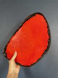 Duży ceramiczny talerzu