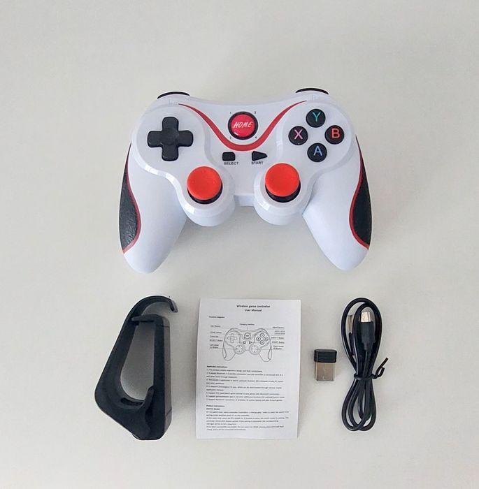 Bezprzewodowy joystick gamepad do gier na telefon, laptop, PC, PS3