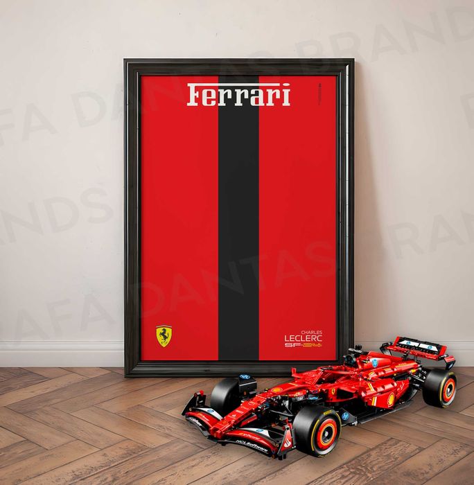 Poster para impressão Ferrari S24 F1 Lego MOD4