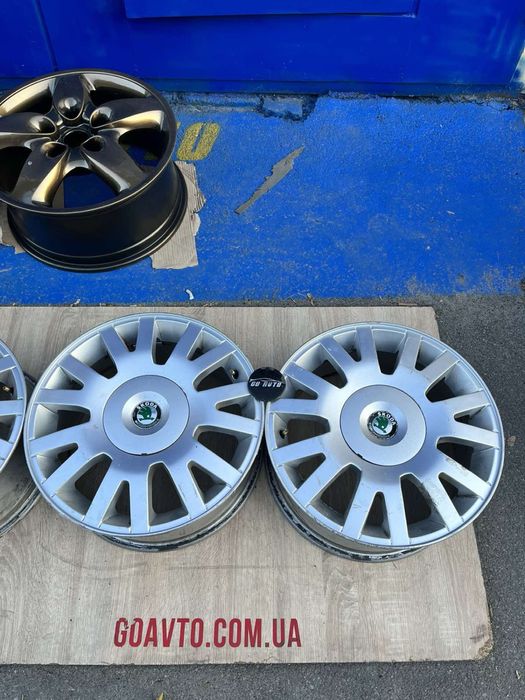 Goauto диски Skoda Superb 1 5/112 r16 et37 7j dia57,1 як нові київ