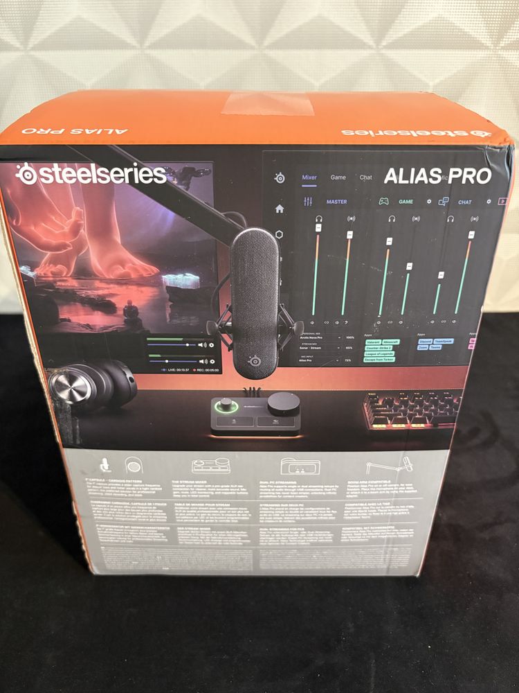 Мікрофон SteelSeries Alias Pro
