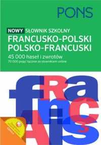 Nowy słownik szkolny fran - pol - fran PONS - praca zbiorowa