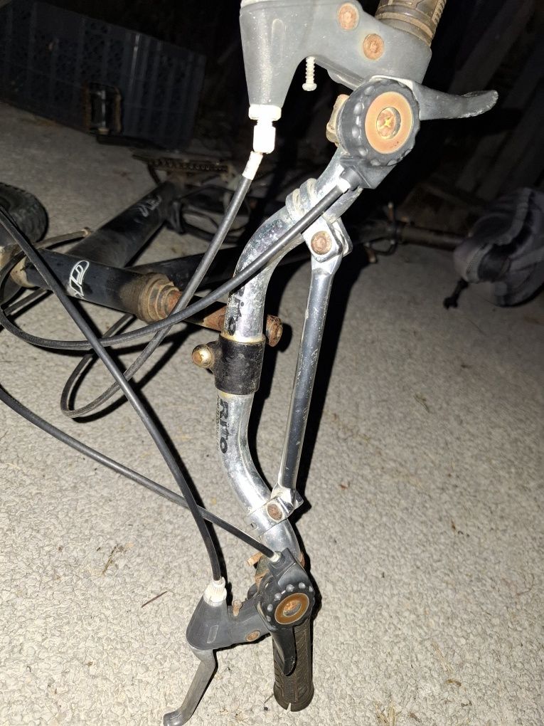 Bicicleta sem roda de trás