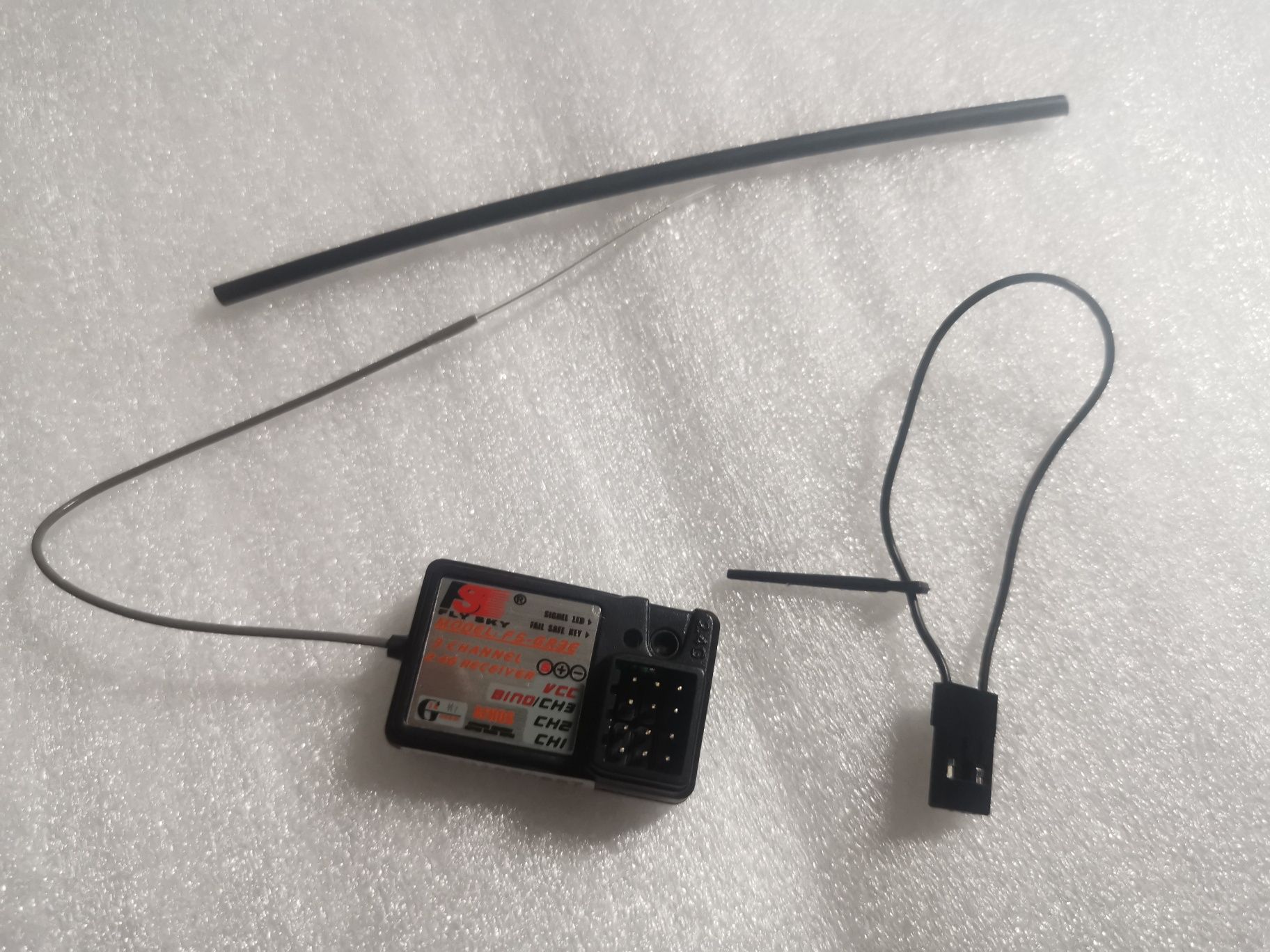 Receptor comando rádio RC  FlySky FS-A3 FS-GR3E 2.4 GHz 3 ch fail safr