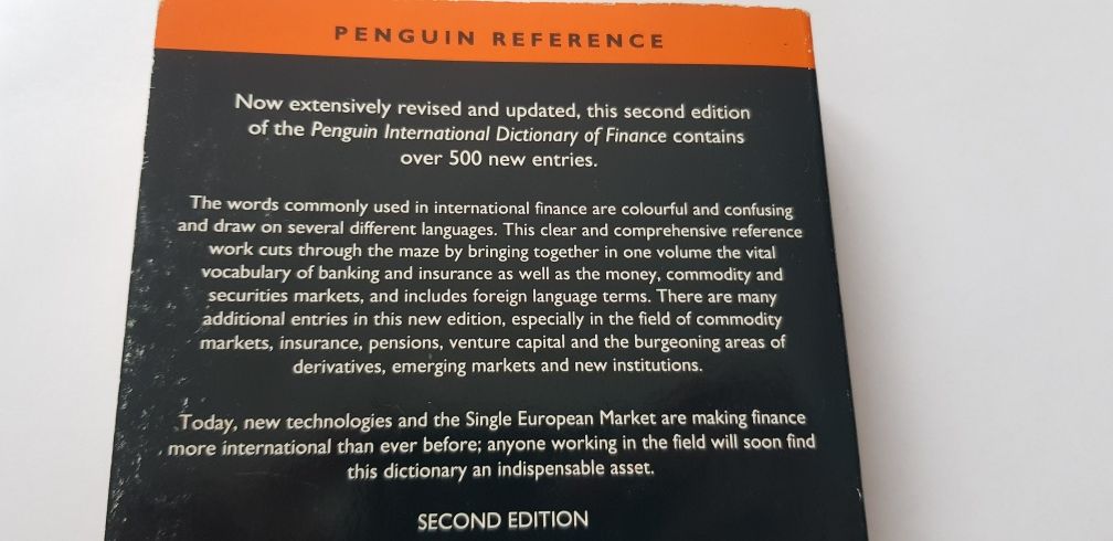 Słownik finansowy Dictionary of FINANCE Penguin