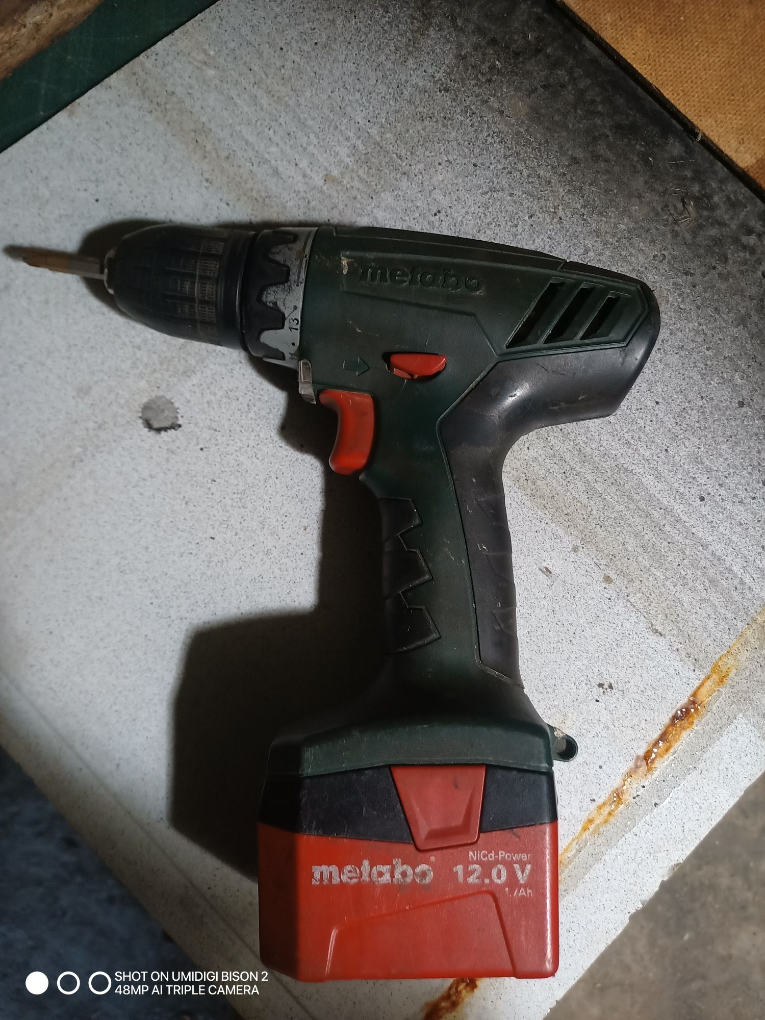 Шуруповёрт Metabo