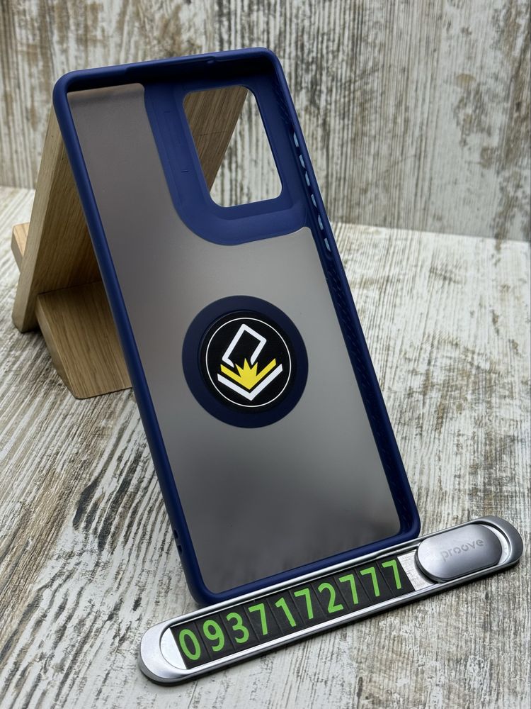 Чехол Matt Ring на Motorola G85/ Edge 50 Fusion. Кольцо чохол