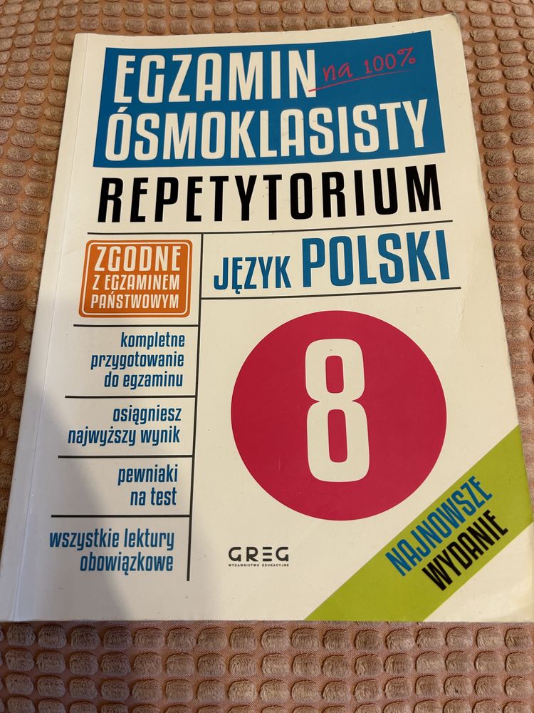 Egzamin ósmoklasisty repetytorium język polski