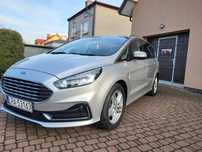 Ford S-Max FULL LED.AktywnyTemp.RADAR.Kamery.BLISY.Grzana Kierownica.Drugi Biały