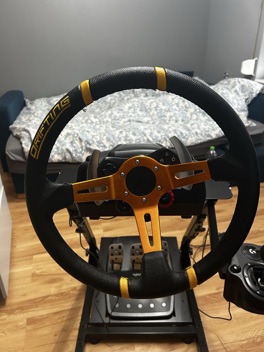 Logitech G29 + Shifter + Stojak – przerobiona na DRIFT