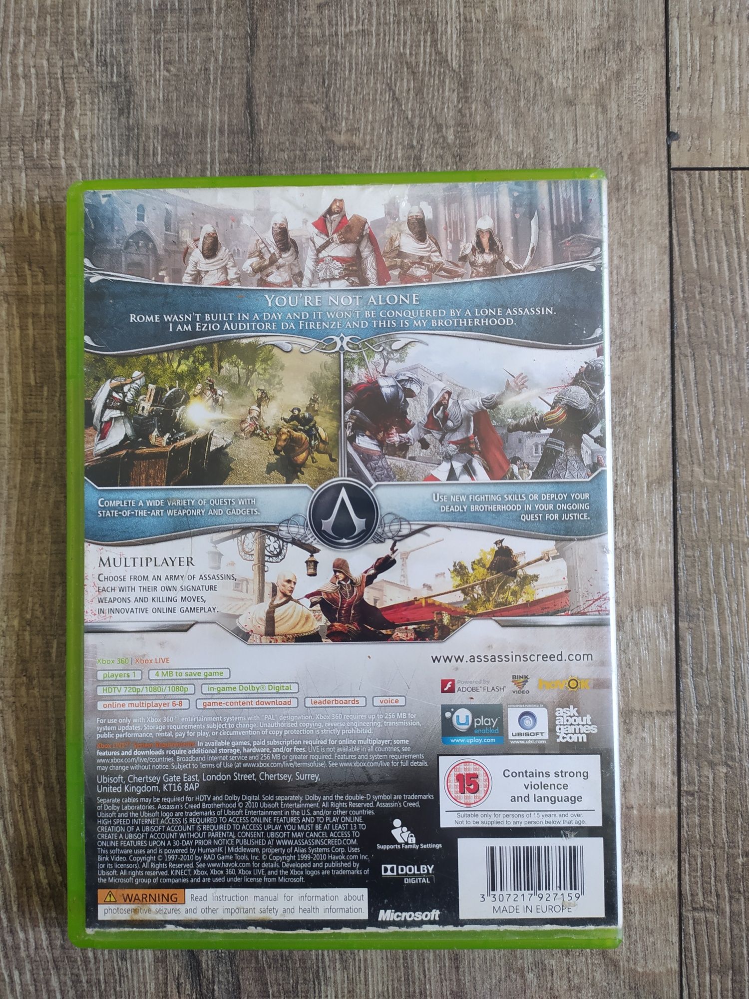 Gra Xbox 360 Assassin's Creed Brotherhood Wysyłka w 24h