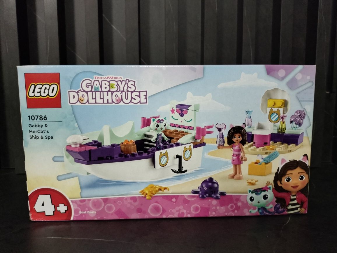 Nowe LEGO 10786 Statek i spa Gabi+gratis