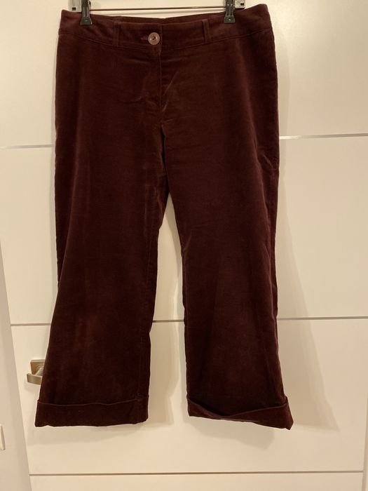 Spodnie 3/4 aksamit