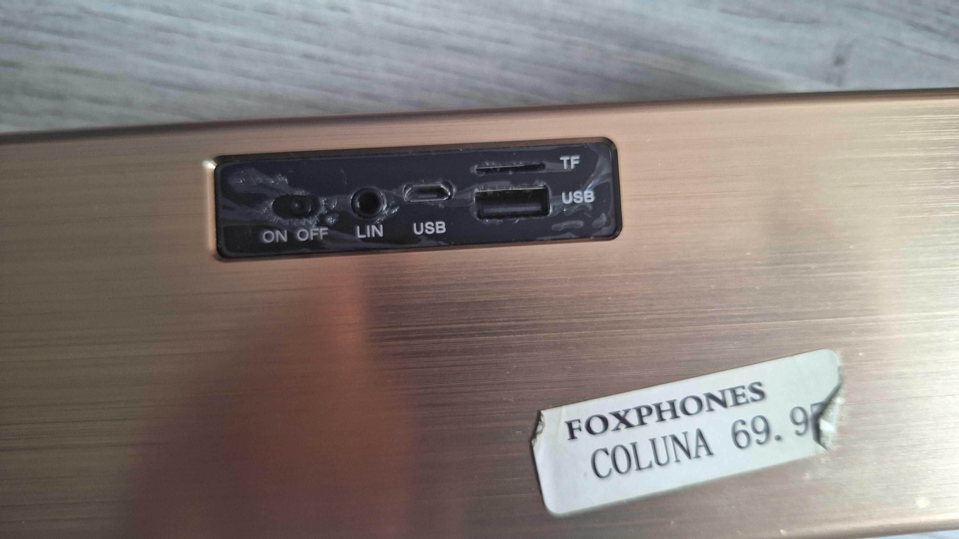 Coluna Bluetooth