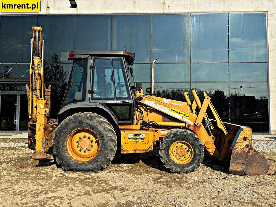 Case 590 MSP KOPARKO-ŁADOWARKA 2003R. | 580 JCB 3CX CAT 428 432