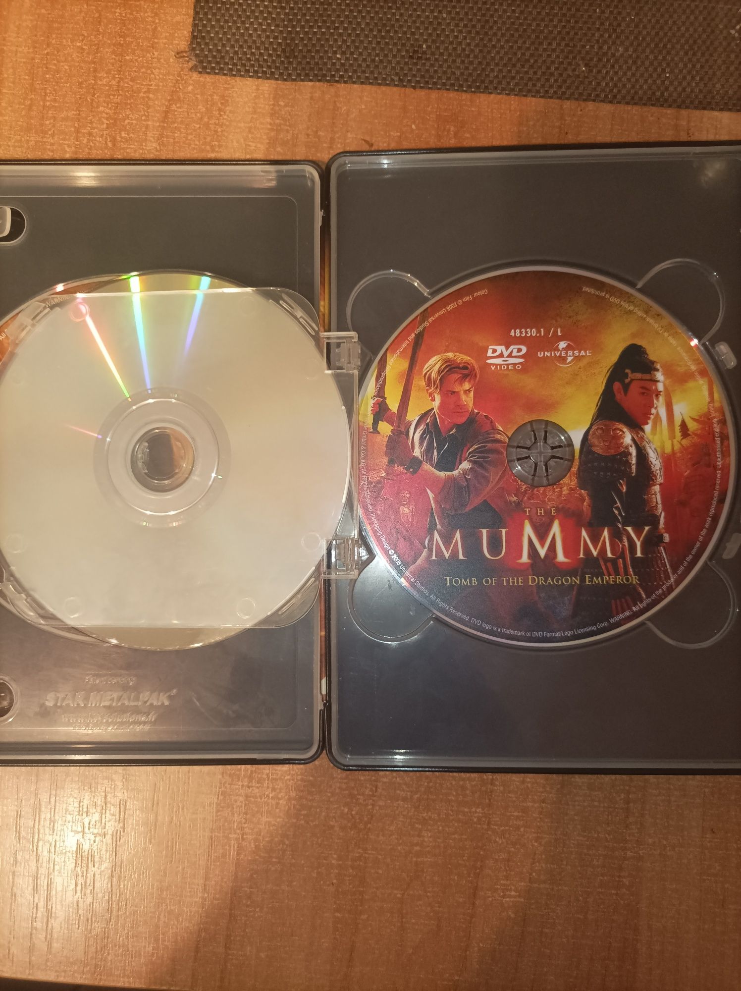 Film DVD Mumia trylogia steelbook