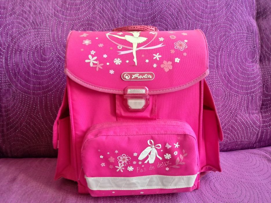 Plecak szkolny kolor różowy