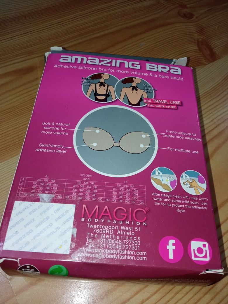 Biustonosz Magic Amazing Bra rozm C