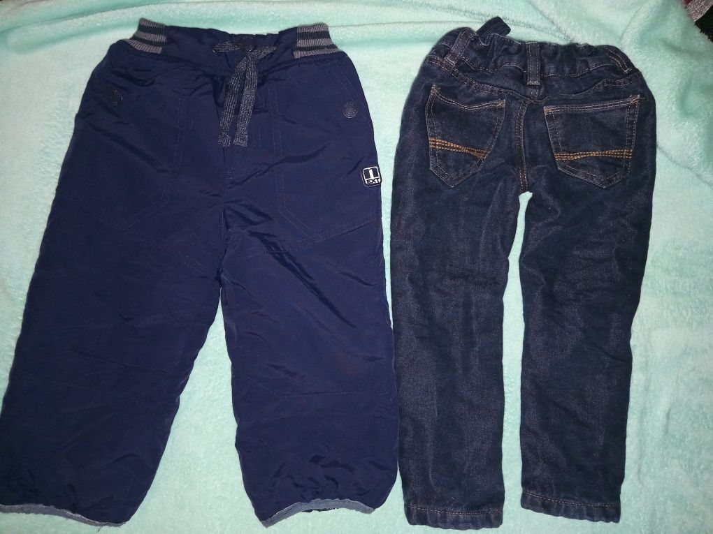 Зимние штаны и джинсы для мальчика