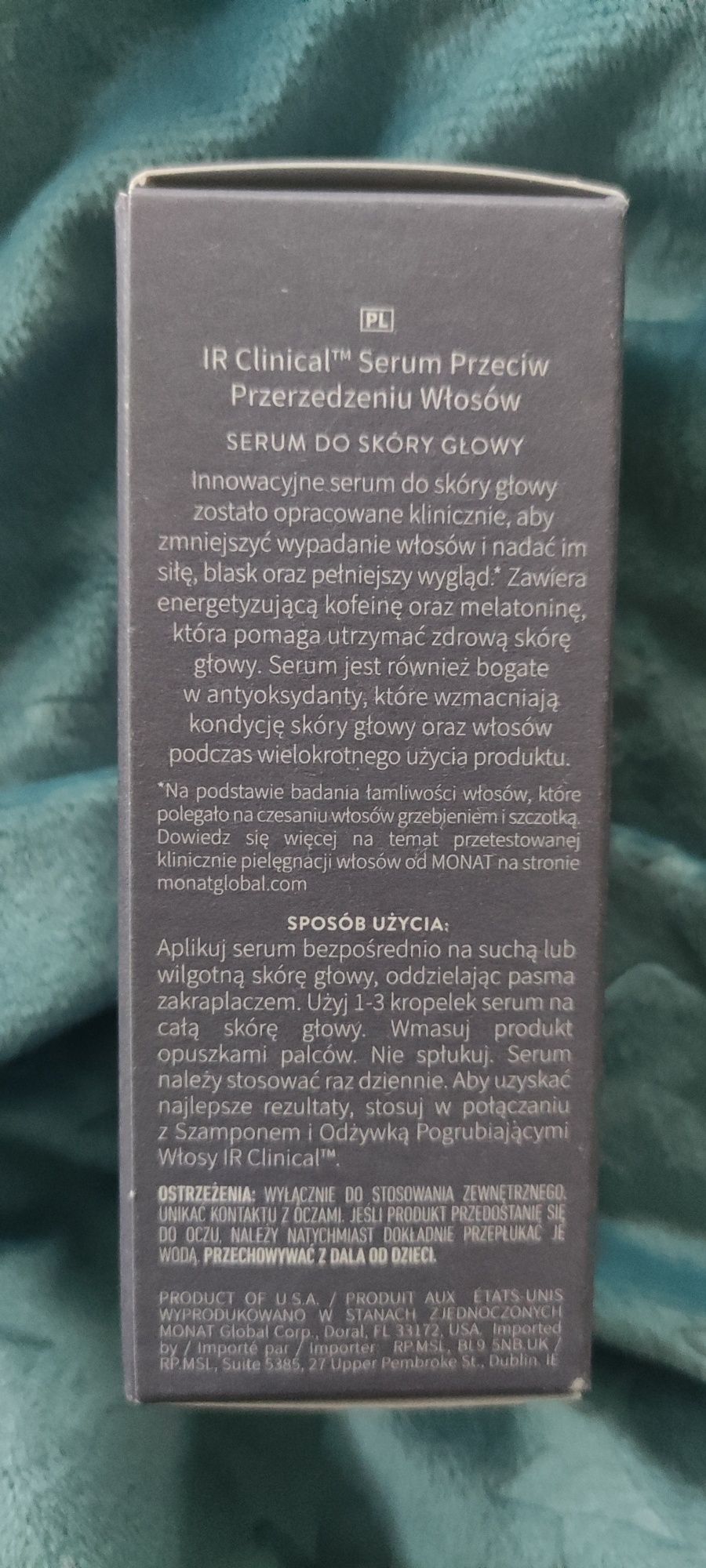 Serum Monat IR Clinical, 50 ml, serum przeciw przerzedzeniu włosów