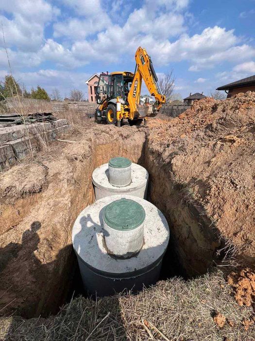 Дренаж, дренажные работы, водоотведение, септик під ключ
