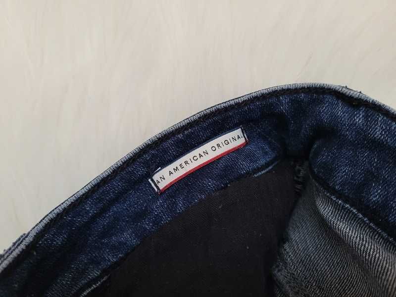 Granatowe spodnie dżinsowe / dżinsy skinny, Tommy Jeans, S (36)