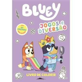 Bluey: Jogos e Diversão: Livro de Colorir / Corrida de Bebés -Desde 7€