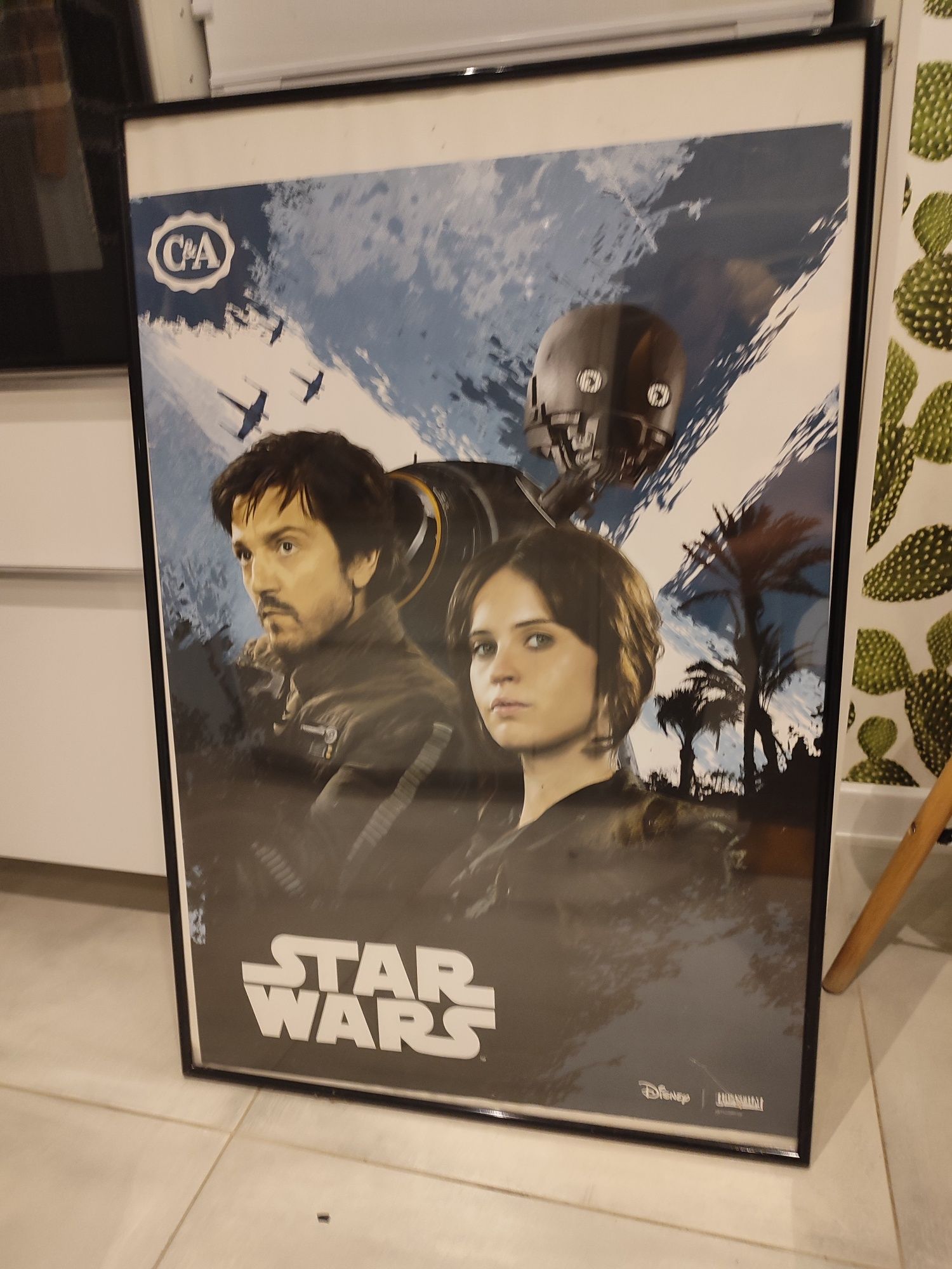 Plakat Star Wars Łotr I w ramie