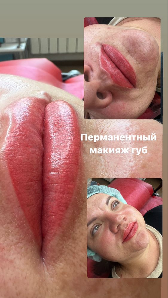 Татуаж бровей.Перекрытие старого татуажа в натуральный. Одесса