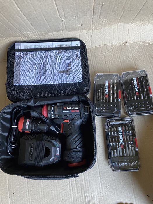 Parkside Performance дриль шуруповерт безщітковий 12в 12V