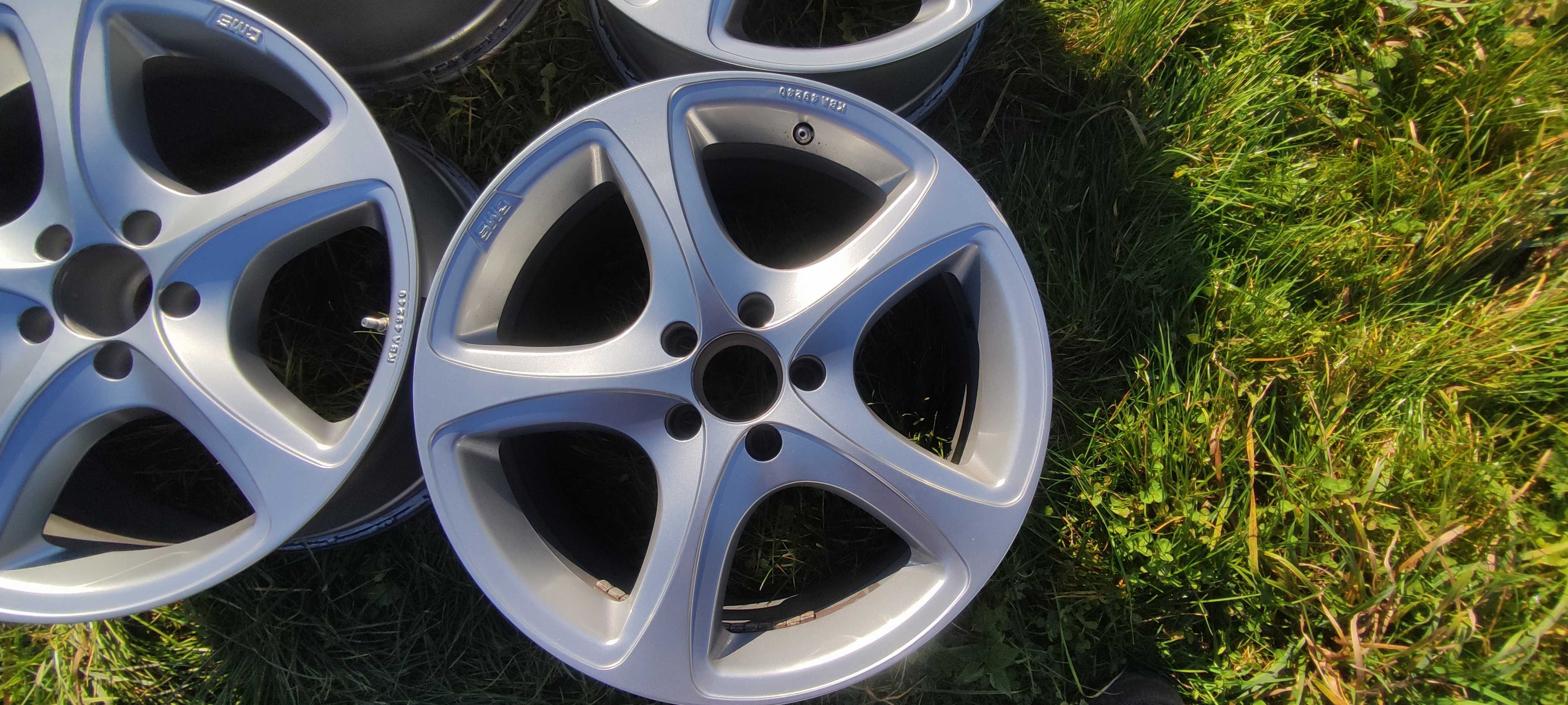 Титанові диски CMS R18 5*112, ET-34.5, 8.5 JXI8H2 з датчиками тиску