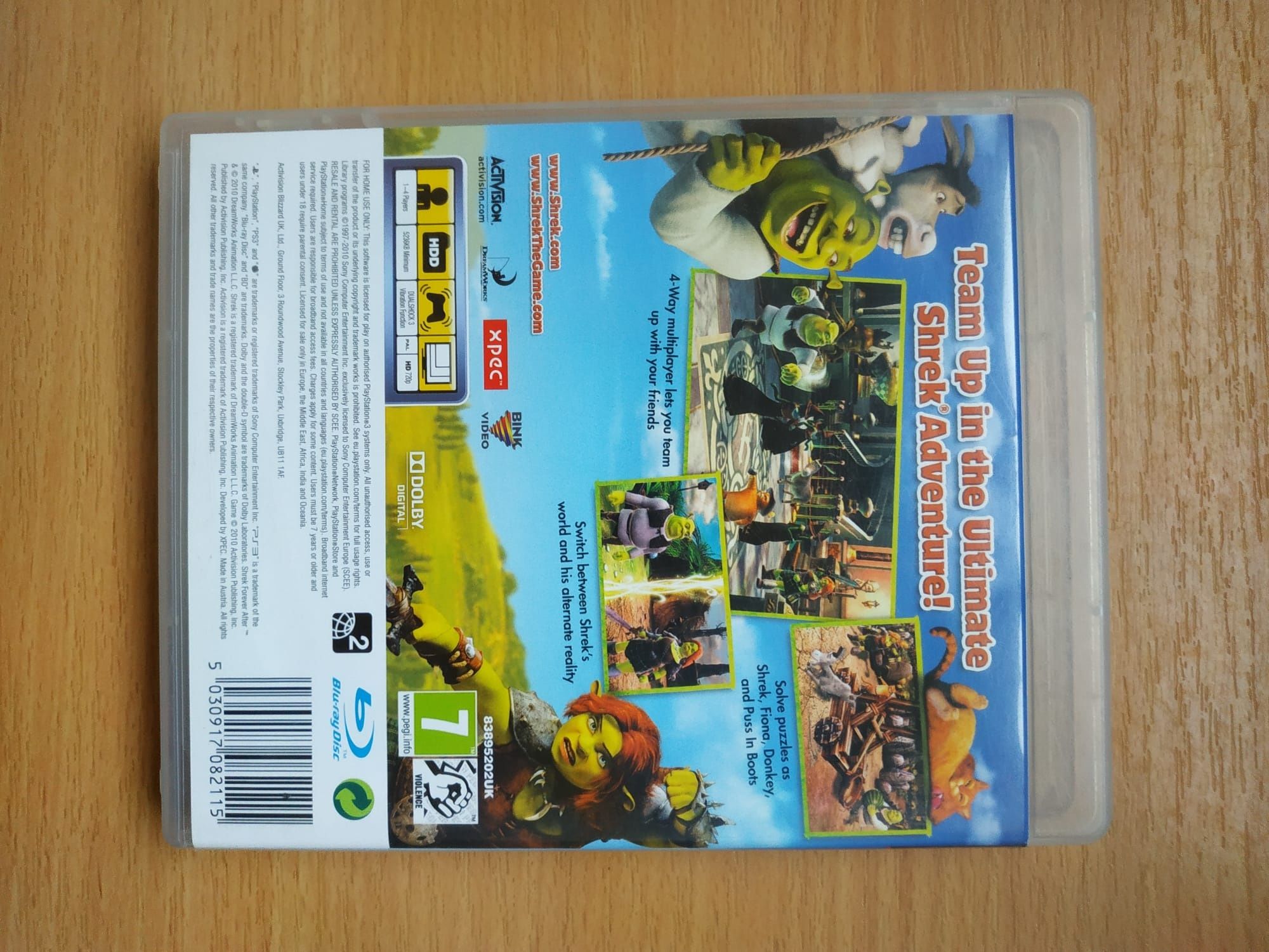 Shrek forever after  PS3, stan bdb, możliwa wysyłka
