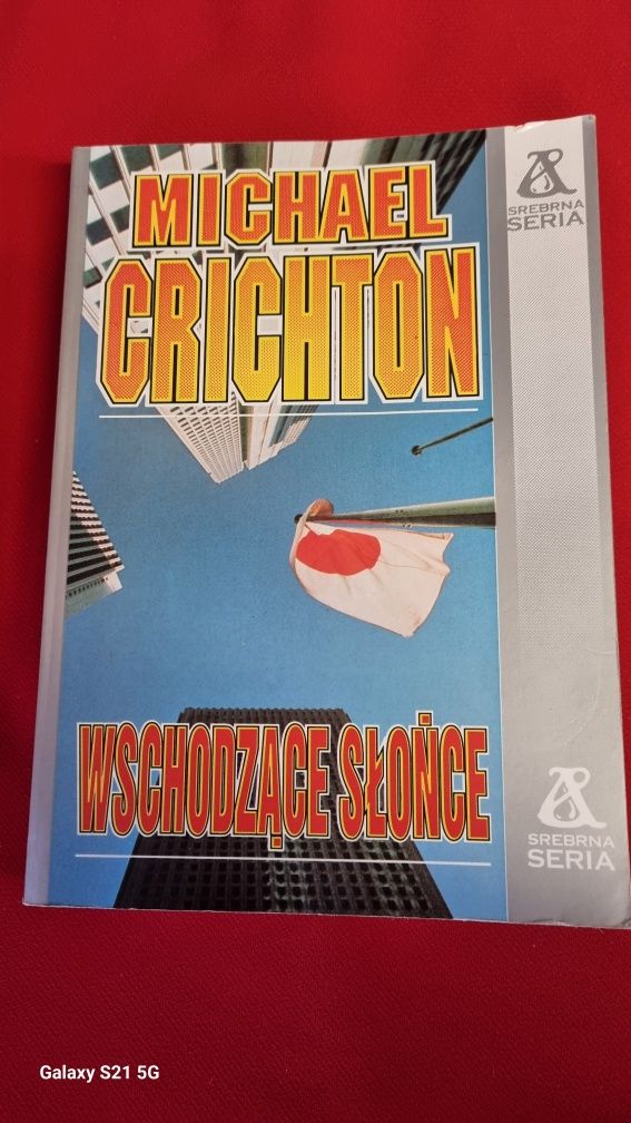 Wschodzące słońce Michael Crichton.