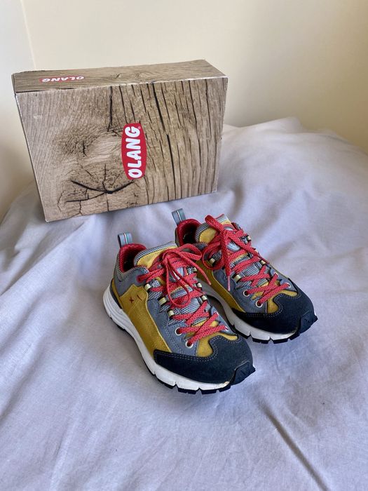 Трекінгові жіночі черевики olang leone.btx жовтий 36 р., 23 см