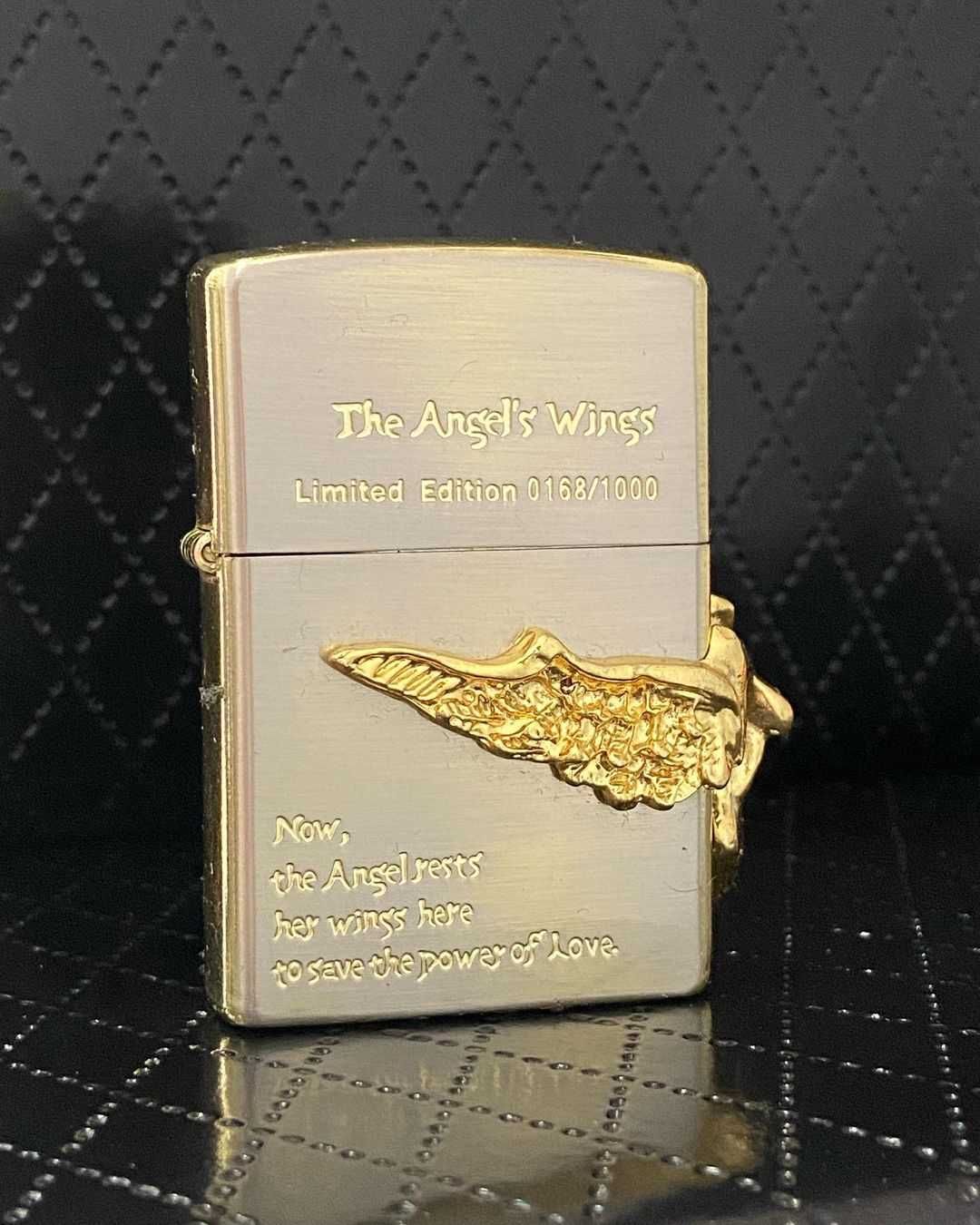 Запальничка Zippo Golden Archangel Wings бензинова нова в коробці