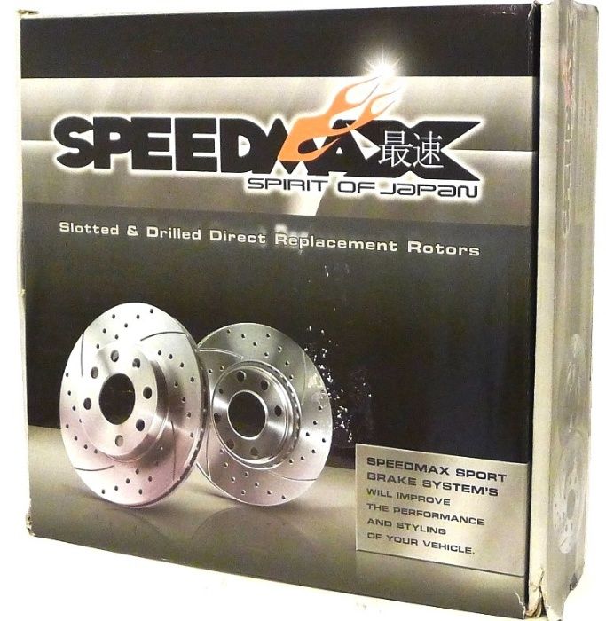 SpeedMax Tarcze SPORTOWE Nawiercane LEON 1M A3-8L AUDI A4-b7-b6-b5