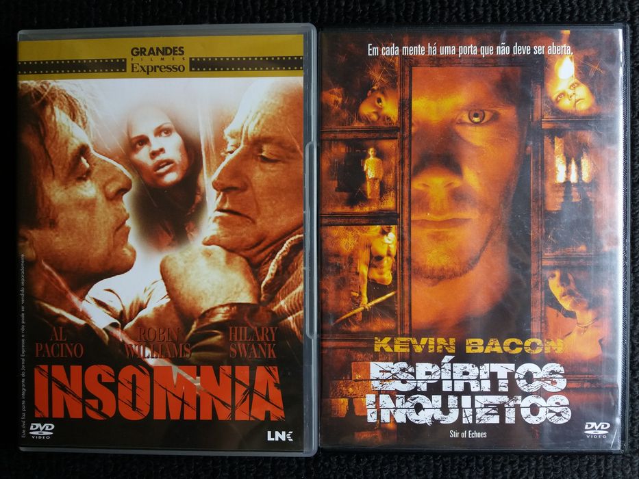 Pack 2 DVD Thriller - Insomnia e Espíritos Inquietos