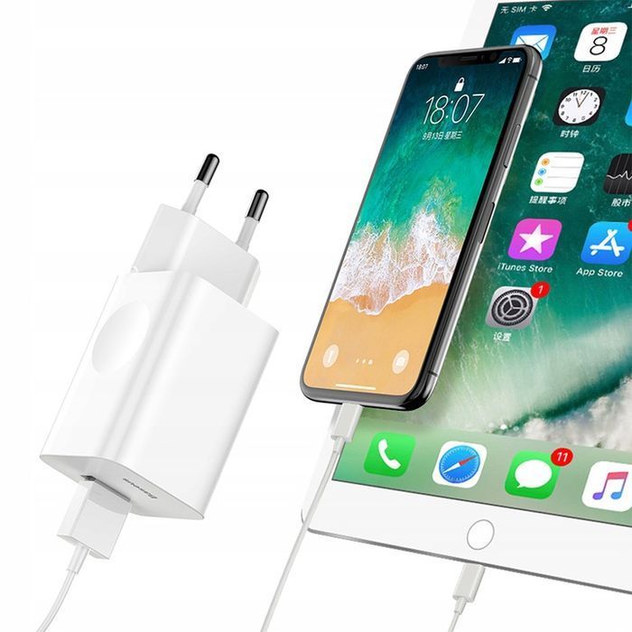 Baseus Szybka Mocna Ładowarka Sieciowa Usb Qc 24W