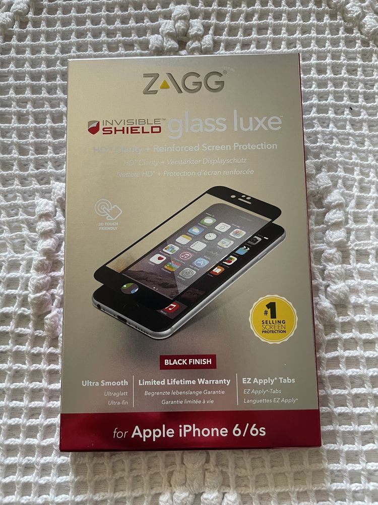 Protetor de ecrã frontal ZAGG Luxe iPhone 6 6s