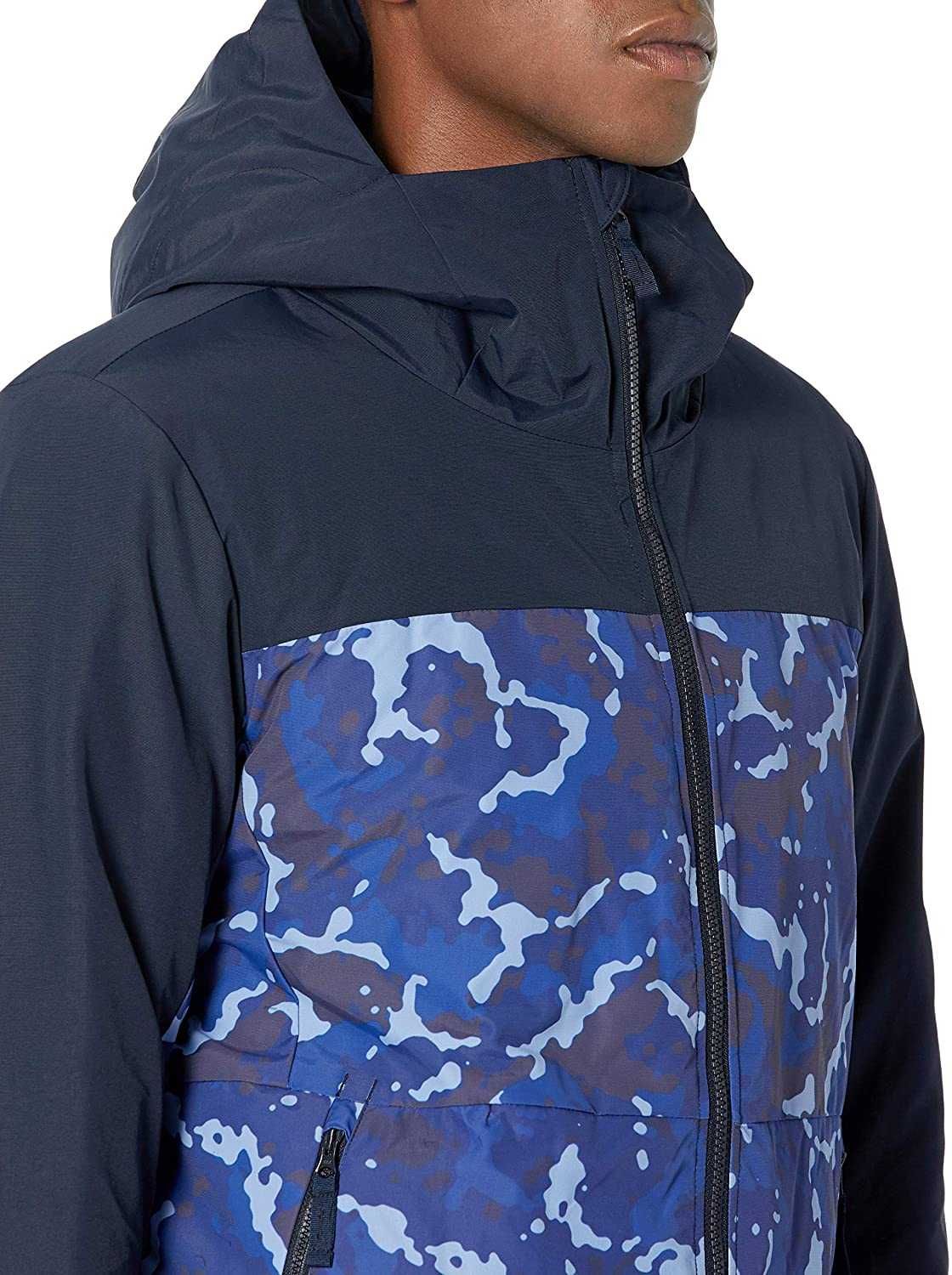 Горнолыжная куртка Amazon Essentials Водонепроницаемая, Blue Camo, XL