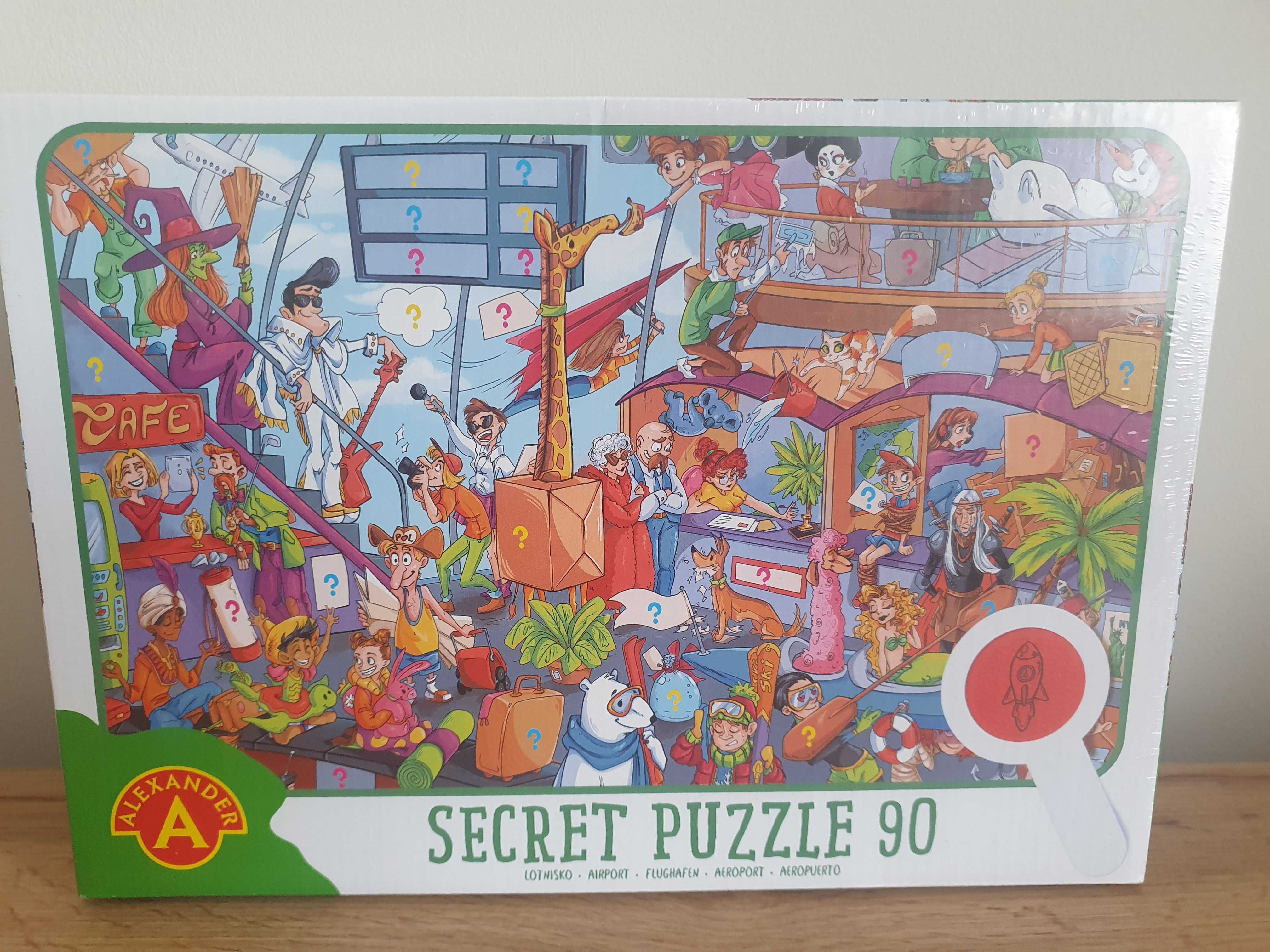 Secret Puzzle 90el + lupa