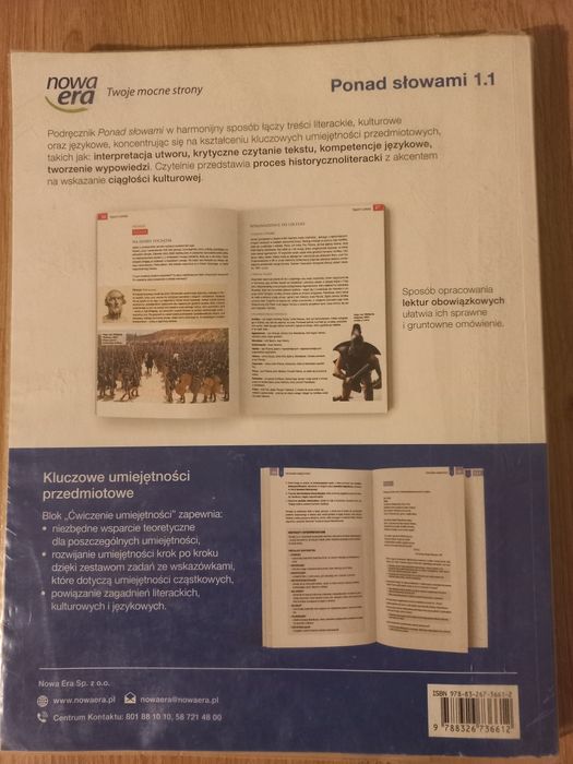 Język polski - Ponad słowami 1, część 1