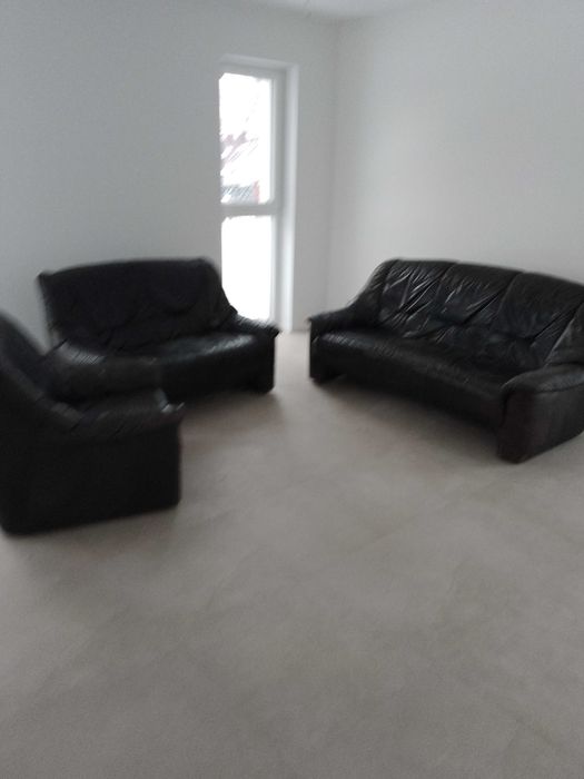 Komplet skórzany 3, 2, 1,