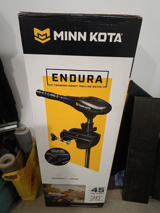 Silnik elektryczny Minn Kota Endura C2 45 do pontonu, do łódki