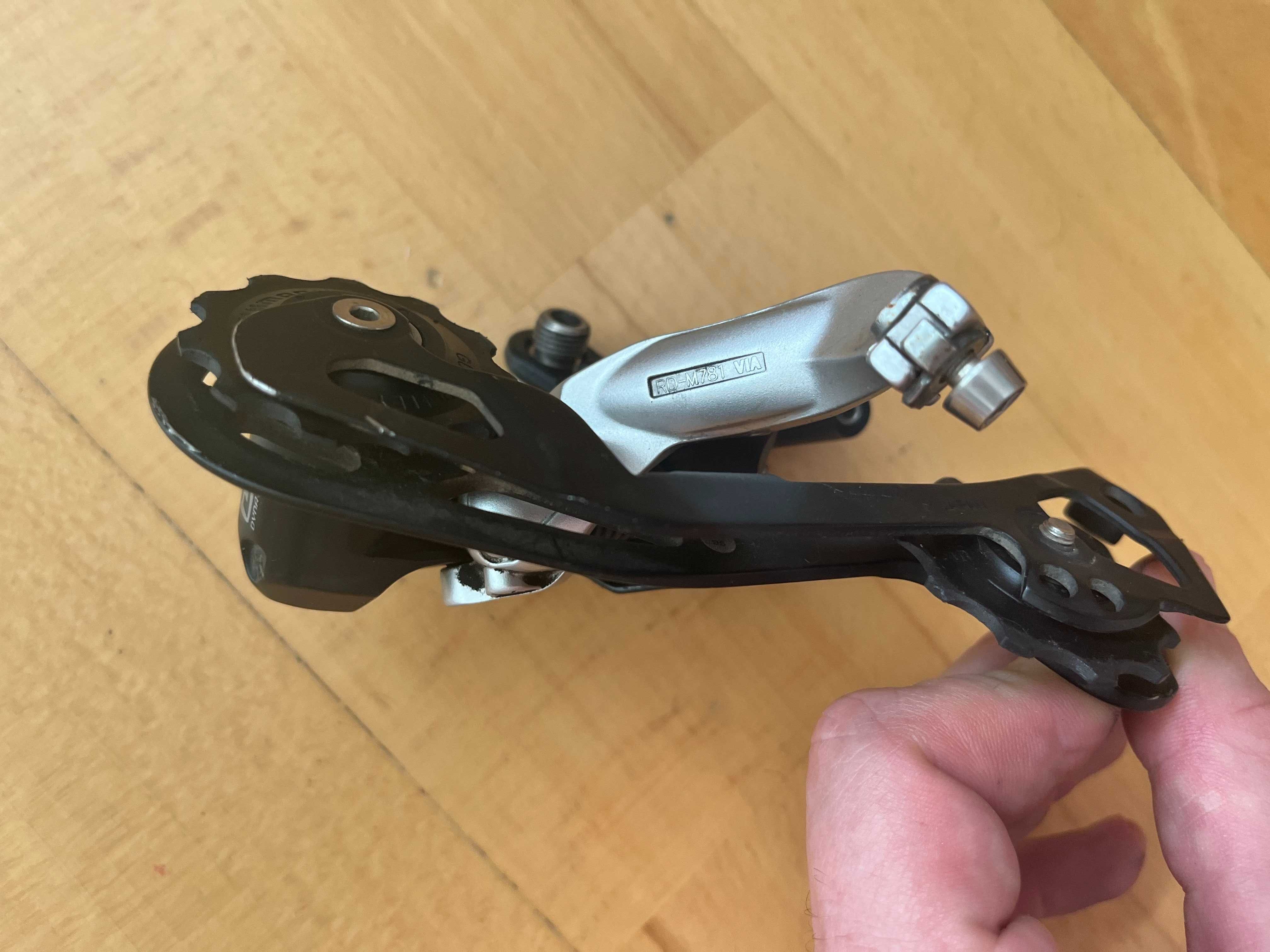 Przerzutka SHIMANO XT RD-M781 Deore SRAM Alivio XC XTR SLX GX NX 10b