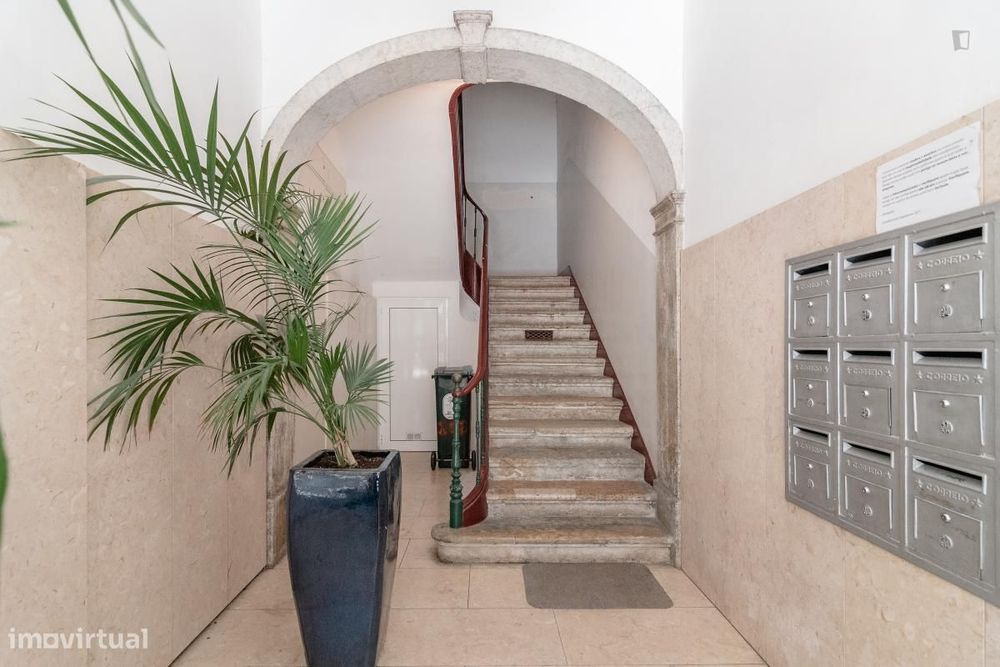 Quarto - localizado em Baixa Lisbon