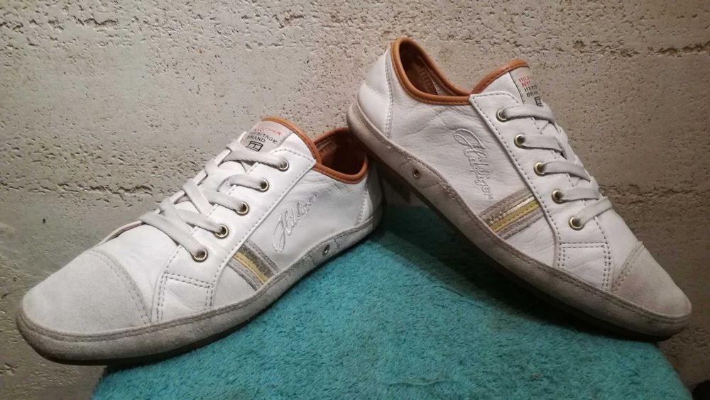 Damskie trampki TOMMY HILFIGER r.38 skóra stan bardzo dobry